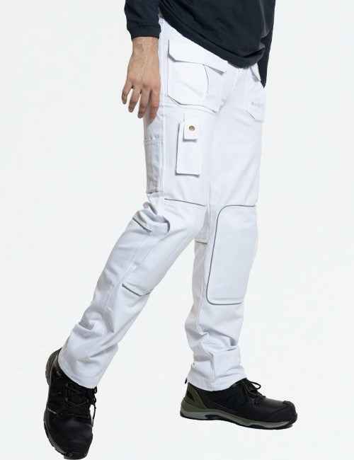 מכנס מקצועי בירכיות צבע לבן