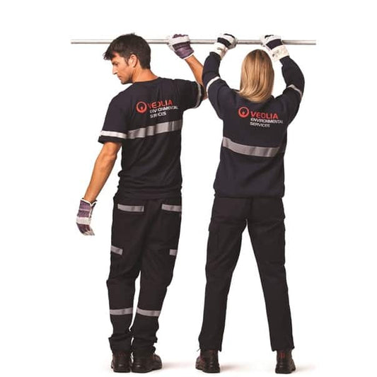 מכנס עם פסים זוהרים - האחים כהן - ביגוד לעבודה