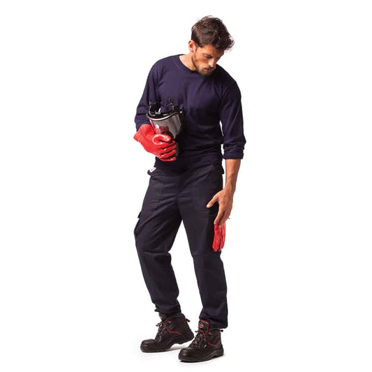 מכנסי ריתוך ( 25) - האחים כהן - ביגוד לעבודה