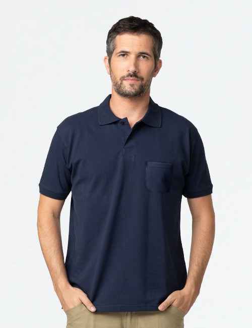 BIG חולצת לקוסט שרוול קצר עם כיס ( 5-50)