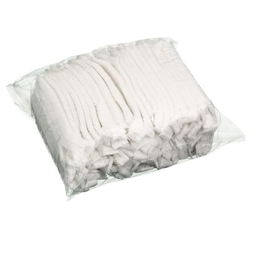 כובע אקורדיון חד-פעמי – 1000 יח' - האחים כהן - ביגוד לעבודה