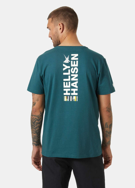 חולצת טי גברים מכותנה אורגנית | Men’s Shoreline T-Shirt