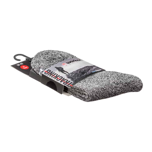 גרב COOLMAX TRACKING אפור 39-42