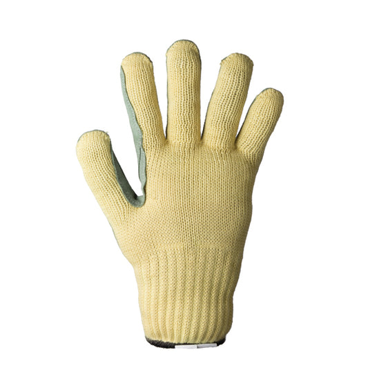 כפפות קוולאר+עור נגד חום - האחים כהן - ביגוד לעבודה