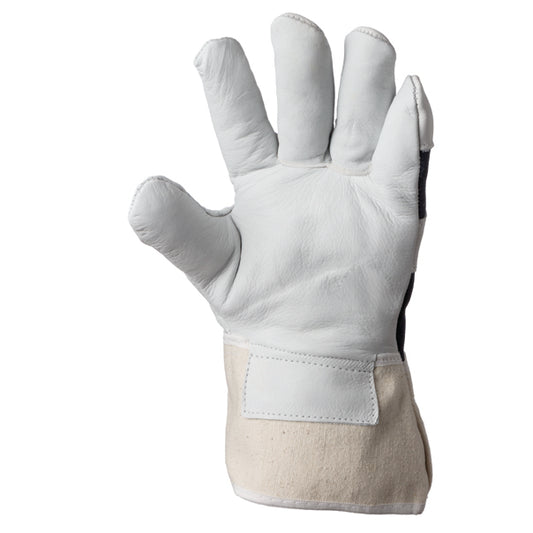 כפפות עור וקנבס - האחים כהן - ביגוד לעבודה