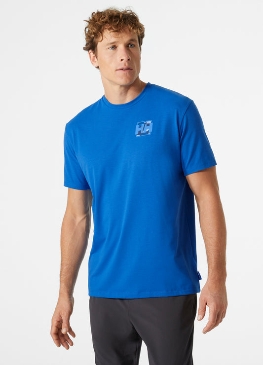 חולצת טי גרפית לגברים מחומר ממוחזר | Men’s Skog Recycled Graphic T-Shirt - האחים כהן - ביגוד לעבודה