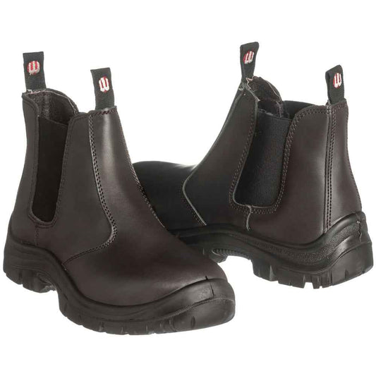 מגף קניון ¾ חום ללא מגן