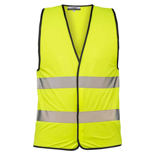 אפוד זוהר שני פסים רוחביים - האחים כהן - ביגוד לעבודה