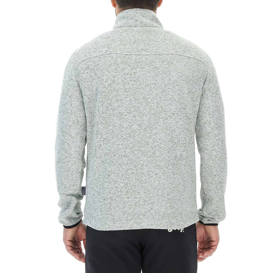 O102226J MAN TRICOT FLEECE JACKET – L.Grey - האחים כהן - ביגוד לעבודה