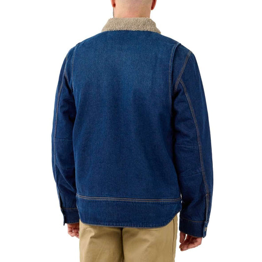 105478.H87 | ג'קט ג'ינס עם ביטנת שרפה מחממת - האחים כהן - ביגוד לעבודה