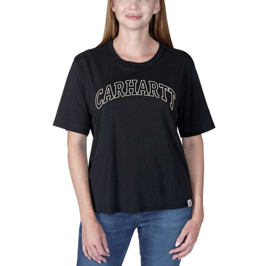 106186 | חולצת טי גרפית לנשים קלה במיוחד מבד משולב טנסל ש”ק - האחים כהן - ביגוד לעבודה