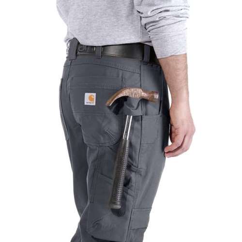 103159 | מכנסי Full Swing® סטיל עם כיסי סרבל וכיסי ברכיות – אפור צל - האחים כהן - ביגוד לעבודה