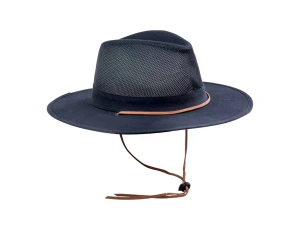 כובע אוסטרלי חצי מאוורר כחול