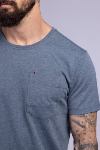 POCKET COTTON T- SHIRT