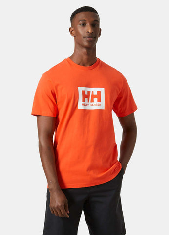 חולצת “לוגו תיבה” מכותנה אורגנית | Men’s HH Box T-Shirt