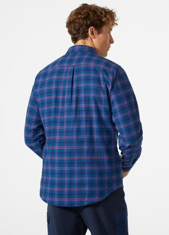 חולצה מכופתרת לוקה מפלאנל אורגני | Men’s Lokka Organic Flannel Shirt