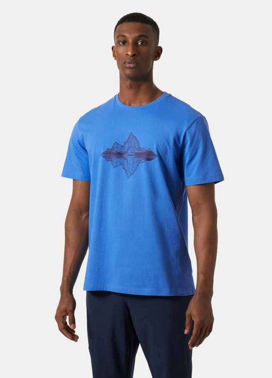 חולצה גרפית לגברים כותנה אורגנית | Men’s F2F Organic Cotton T-Shirt