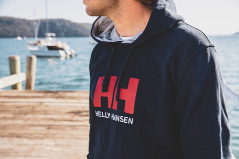 סווטשירט לוגו HH® מכותנה אורגנית | Men’s HH® Logo Hoodie